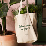 Drink Your Veggies Tote Bag